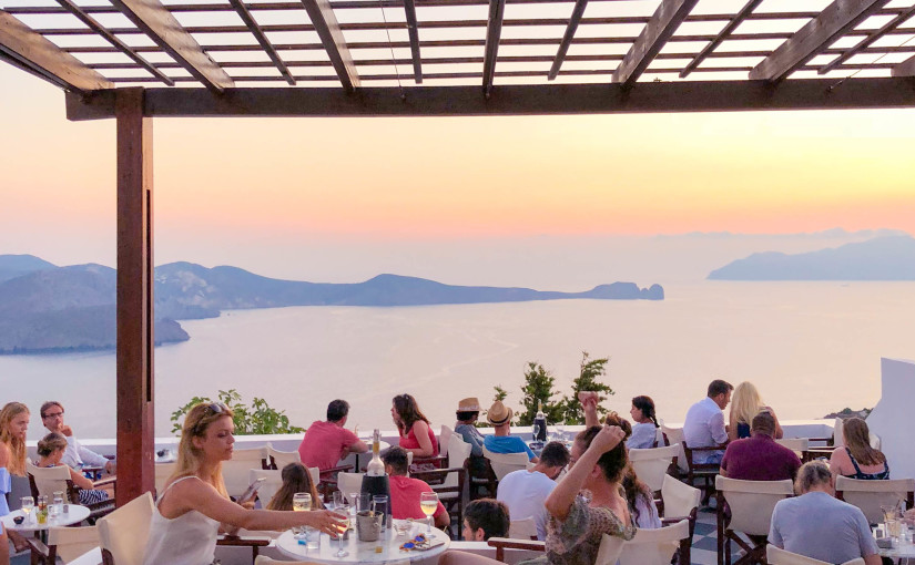 Milos plake - View across the aegean just like Santorini 