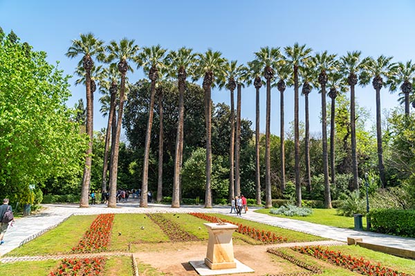 botanical gardens in Athens 