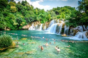 waterfalls in Croatia