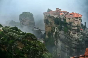 monasteries of the Meteora region of Greece