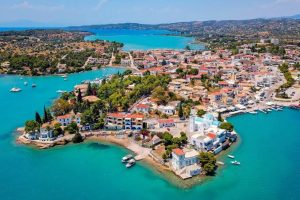 porto Heli on the peloponnese