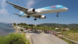 fly into Skiathos from Athens 
