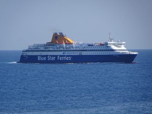 Blue Star Chios ferry from Karpathos to Rhodes 